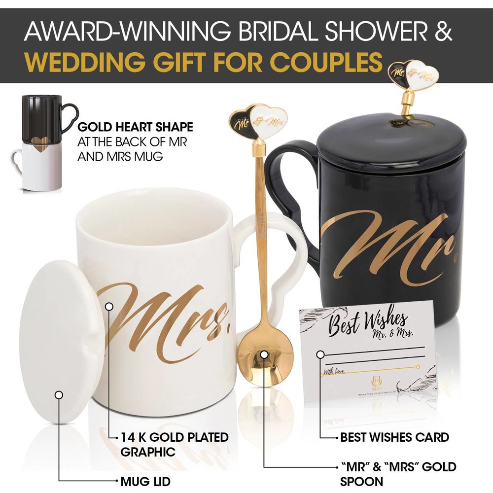 Mr and Mrs Coffee mugs