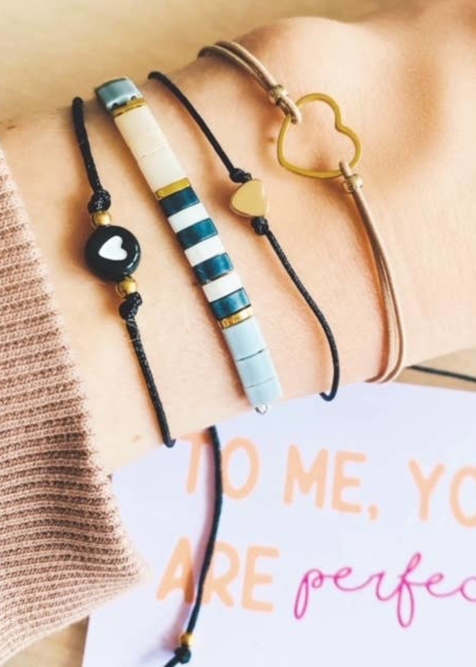 Armband Je bent perfect