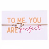 Armband Je bent perfect Armband Je bent perfect