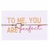 Armband Je bent perfect Armband Je bent perfect
