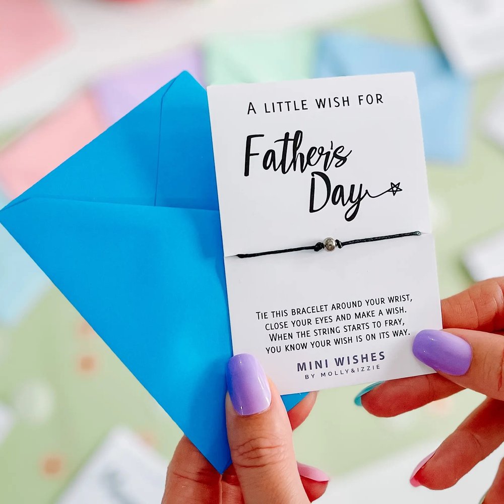 Father's Day Mini Wish Bracelet Father's Day Mini Wish Bracelet