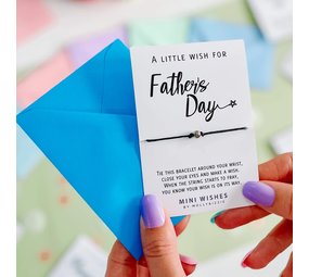 Father's Day Mini Wish Bracelet Father's Day Mini Wish Bracelet