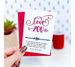 Love You Mini Wish Bracelet Love You Mini Wish Bracelet