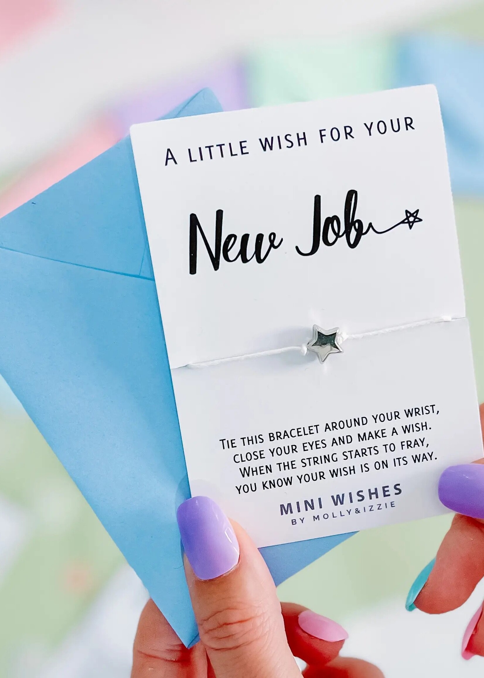 New Job Mini Wish Bracelet