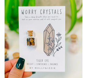 Tijgeroog zorgenkristallen Tijgeroog zorgenkristallen