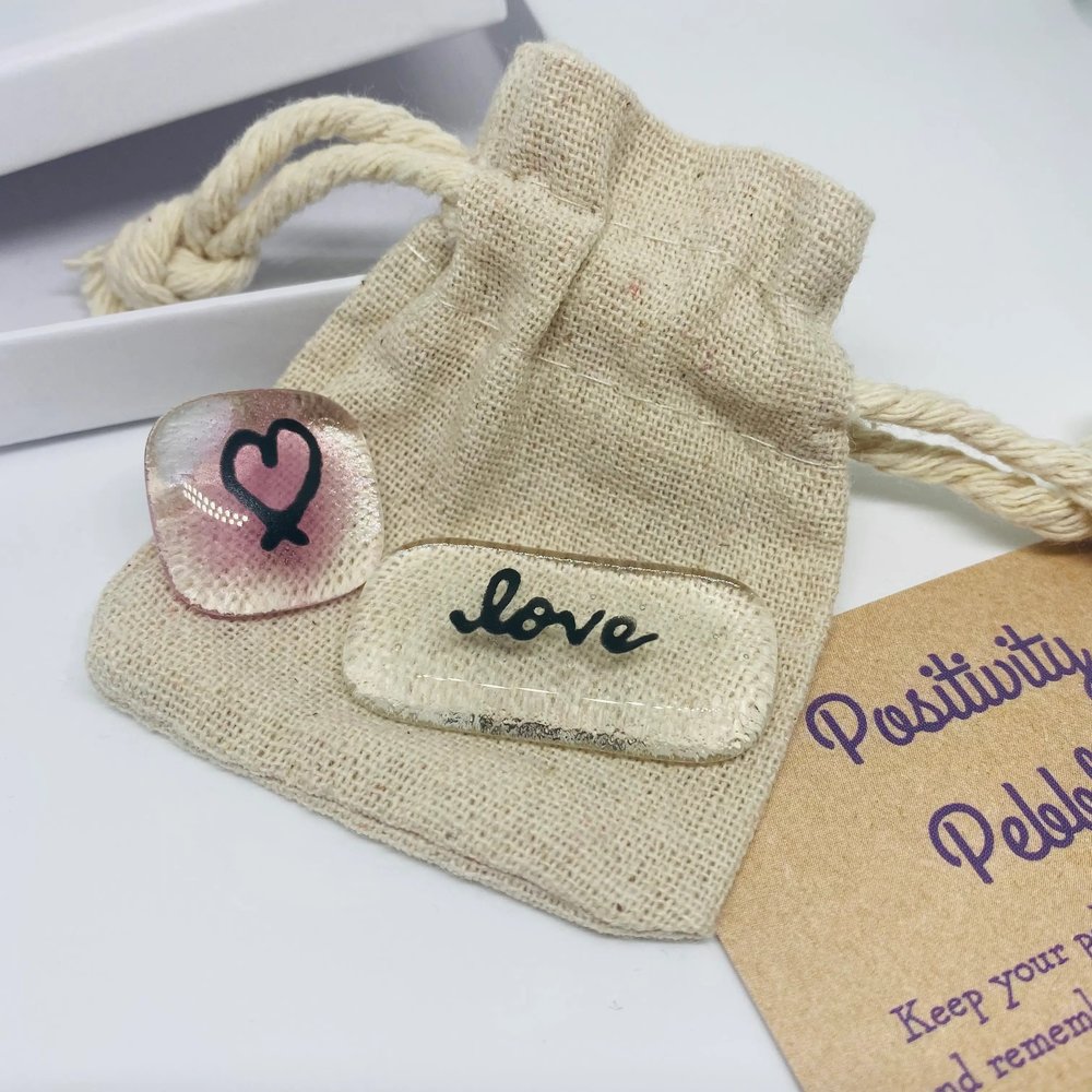 Liefde Positiviteit Pebble set Liefde Positiviteit Pebble set