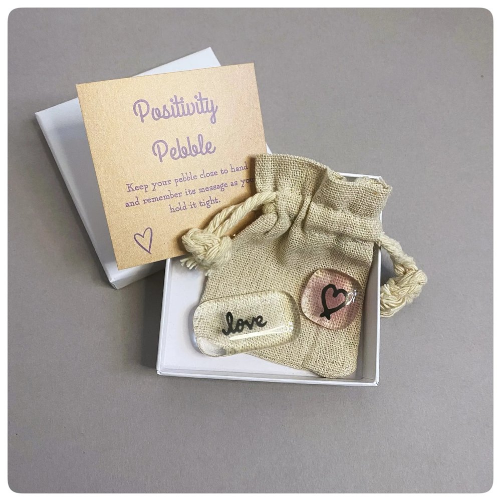 Liefde Positiviteit Pebble set Liefde Positiviteit Pebble set