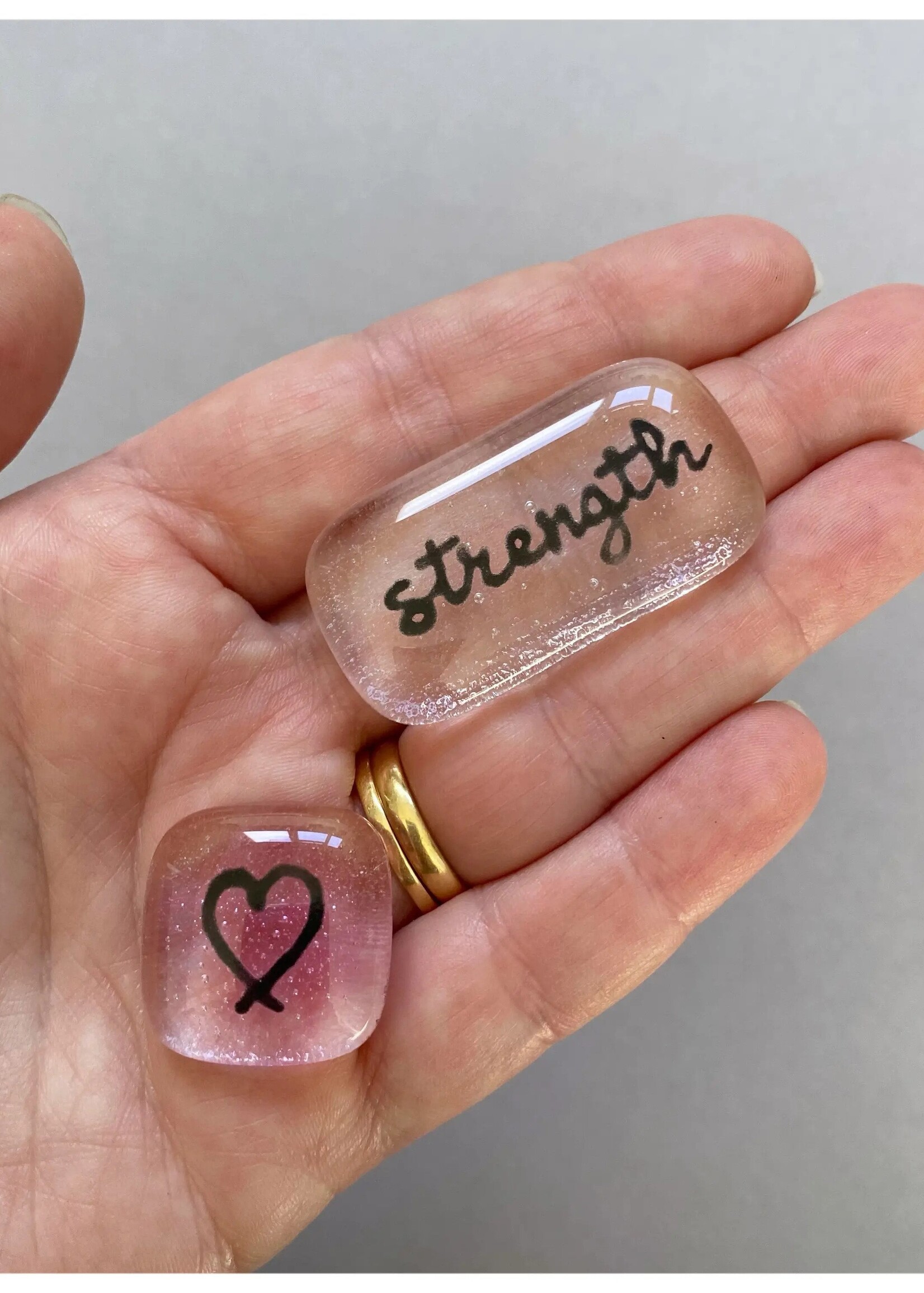 Kracht Positiviteit Pebble set