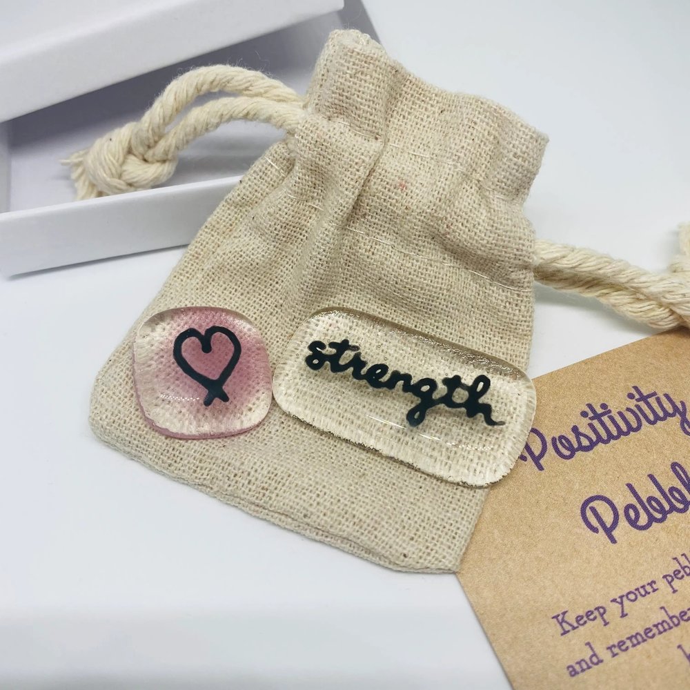 Kracht Positiviteit Pebble set