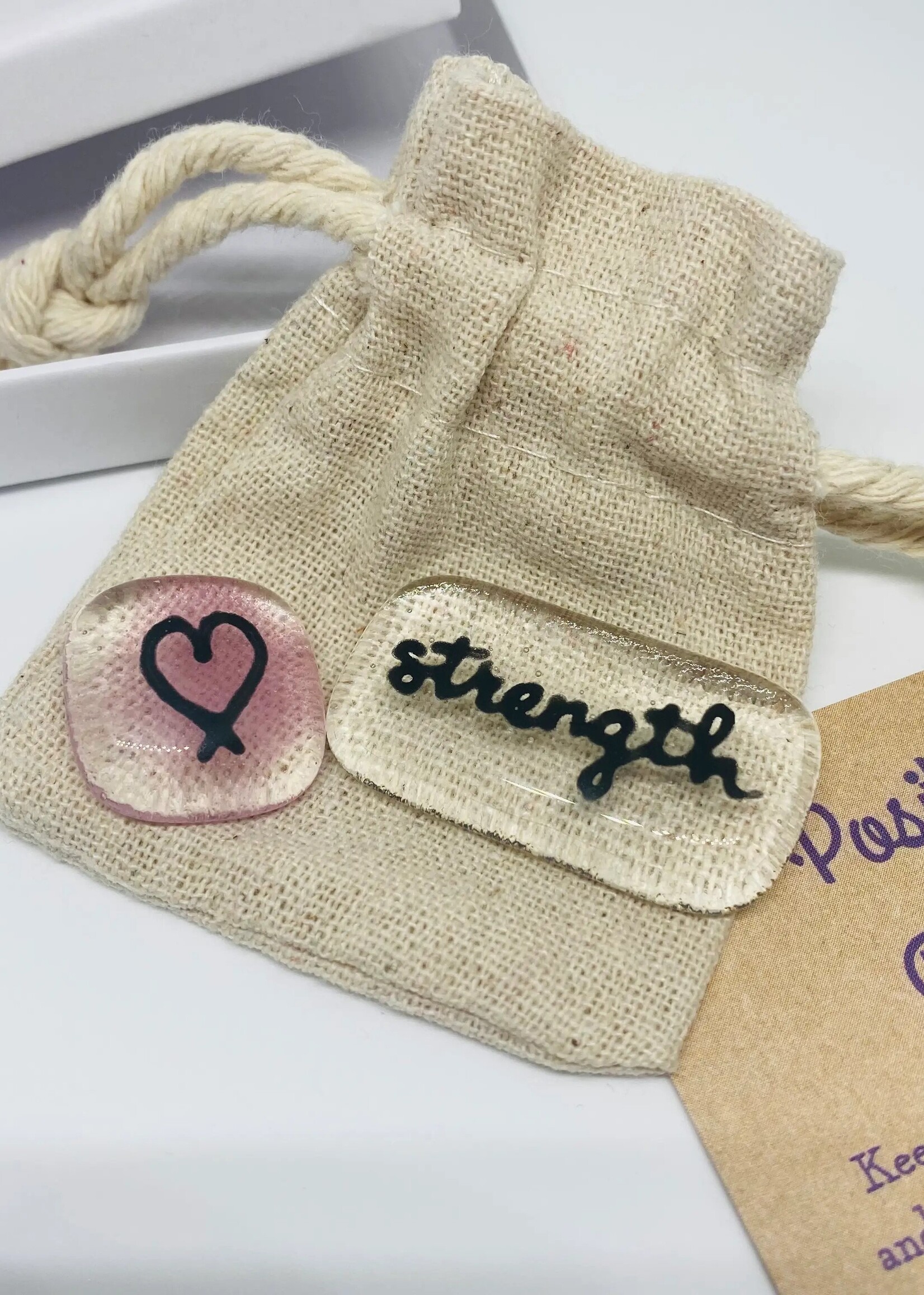 Kracht Positiviteit Pebble set