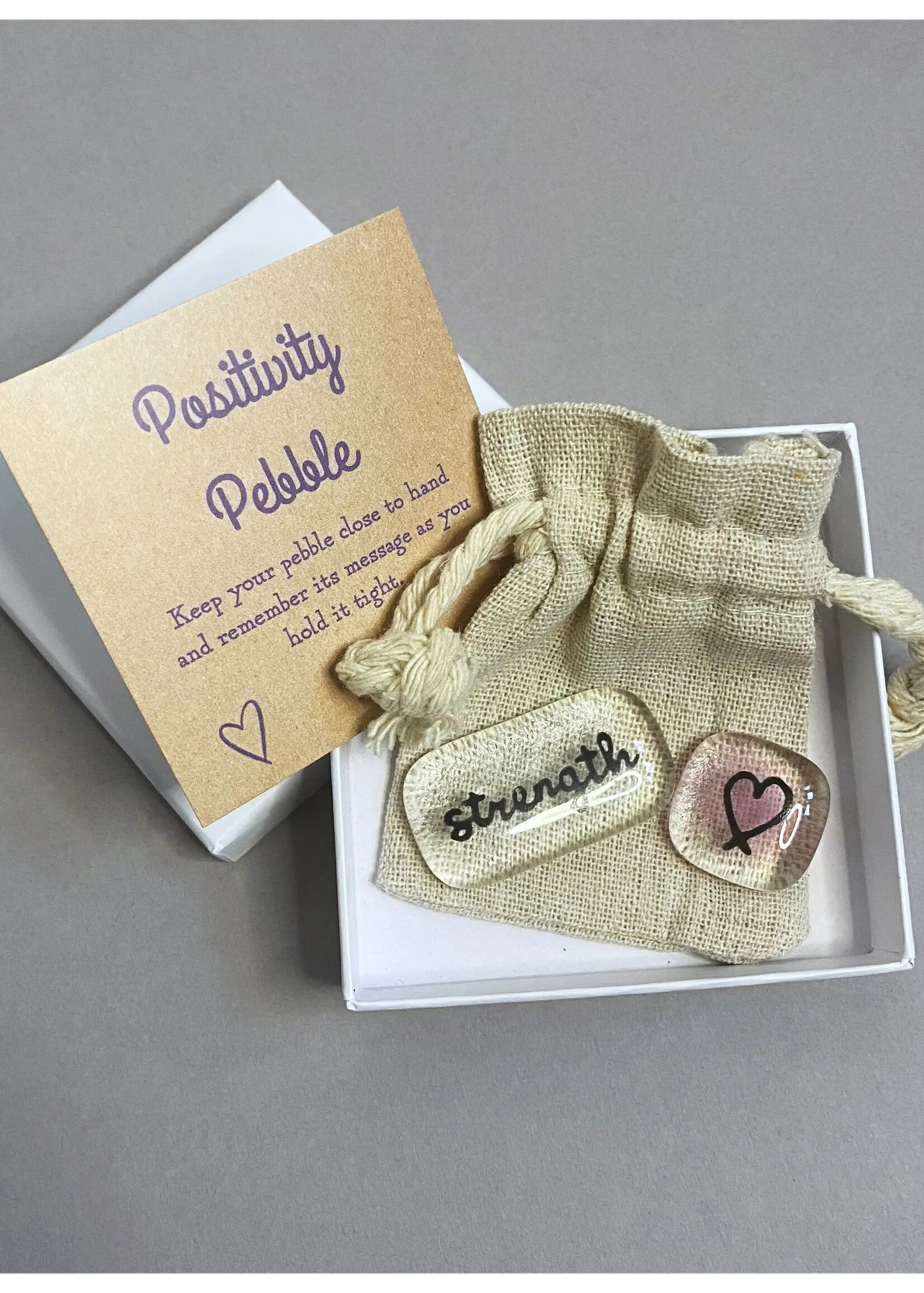 Kracht Positiviteit Pebble set