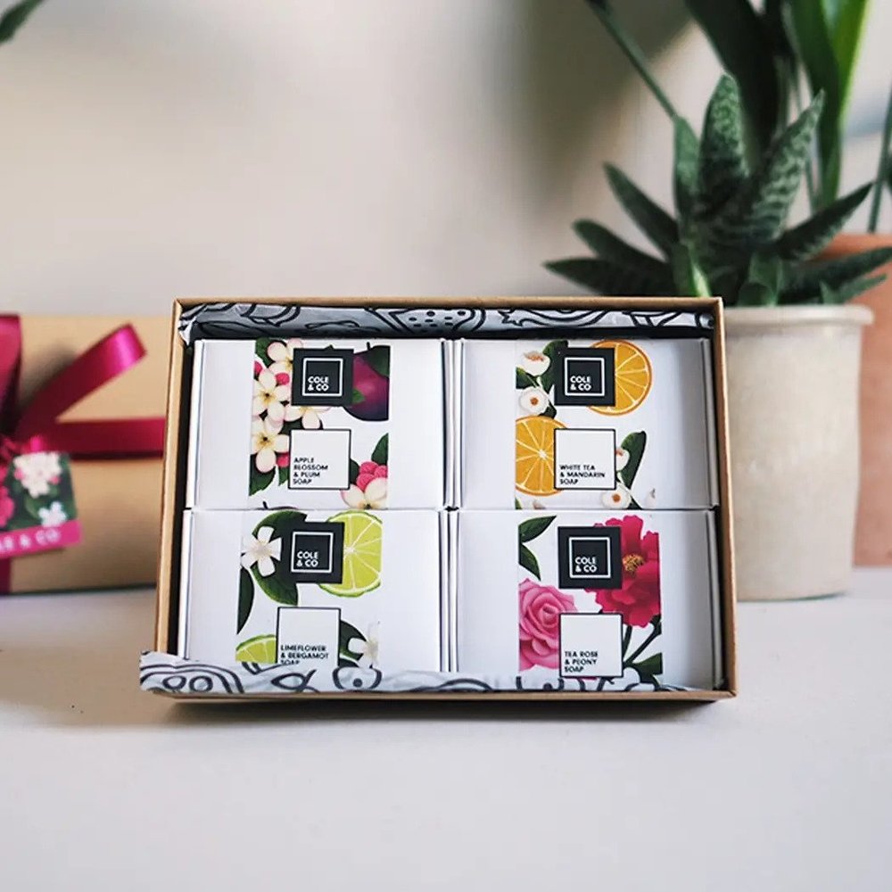 Boeket zeep cadeauset Boeket zeep cadeauset