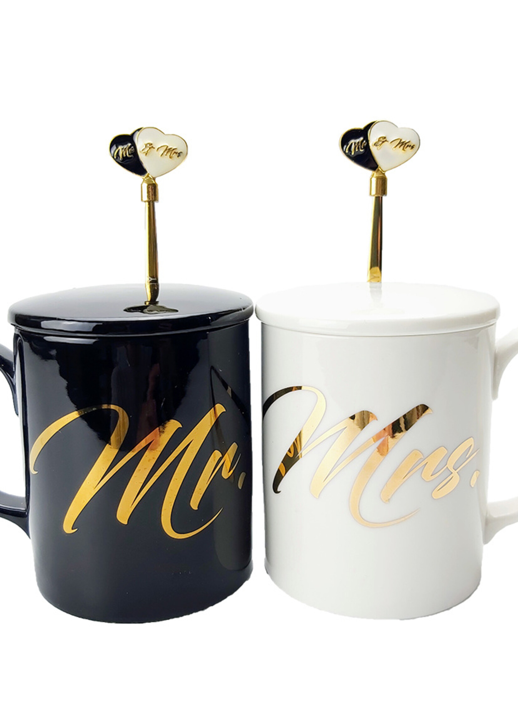 Mr and Mrs Coffee mugs