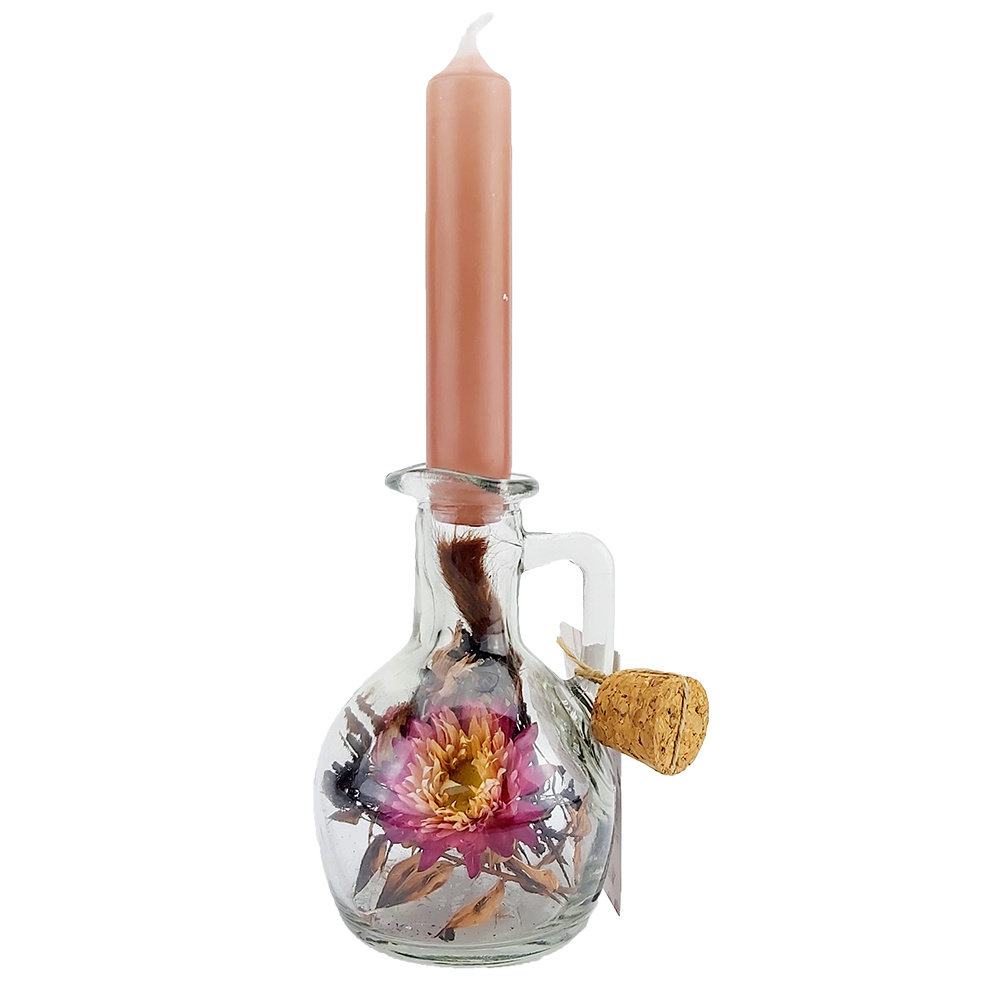 Fles gedroogde bloemen  Poeder Blush (bruin/roze) Fles gedroogde bloemen  Poeder Blush (bruin/roze)