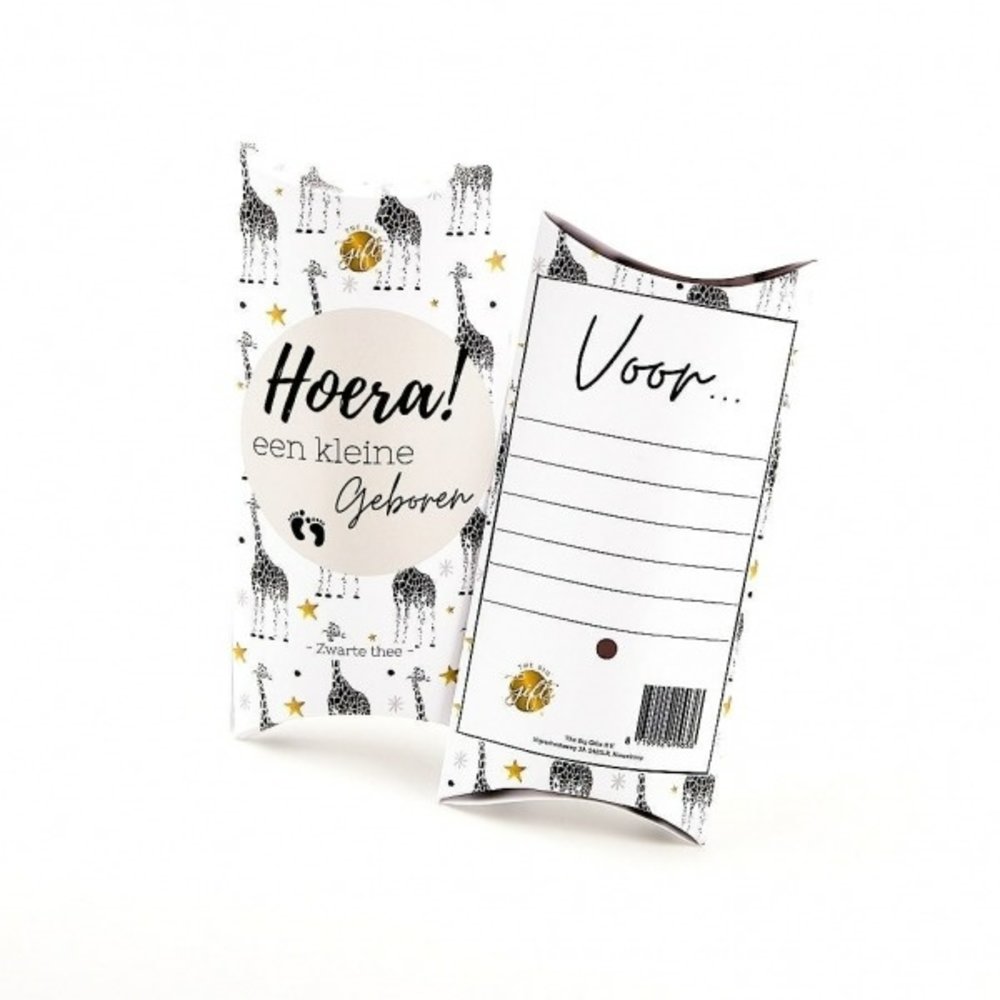 cadeaudoosje hoera een kleine