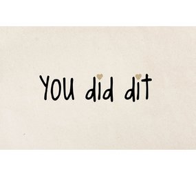 You did dit