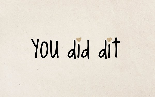 You did dit