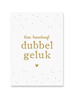 Card Twins| gold foil