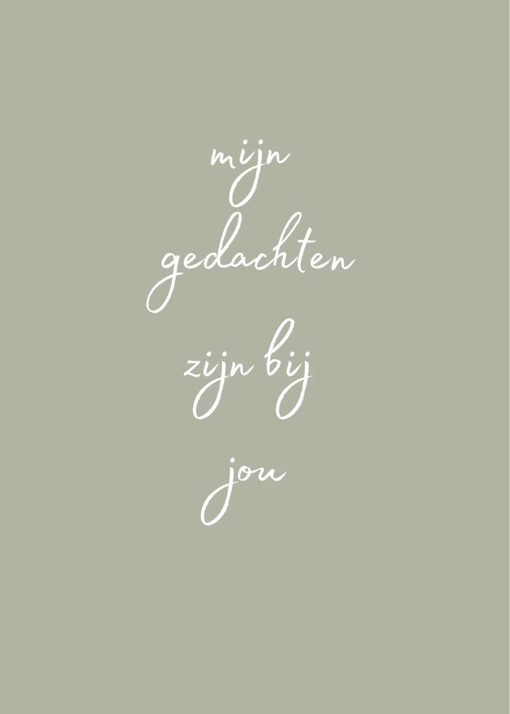 Card my thoughts are with you