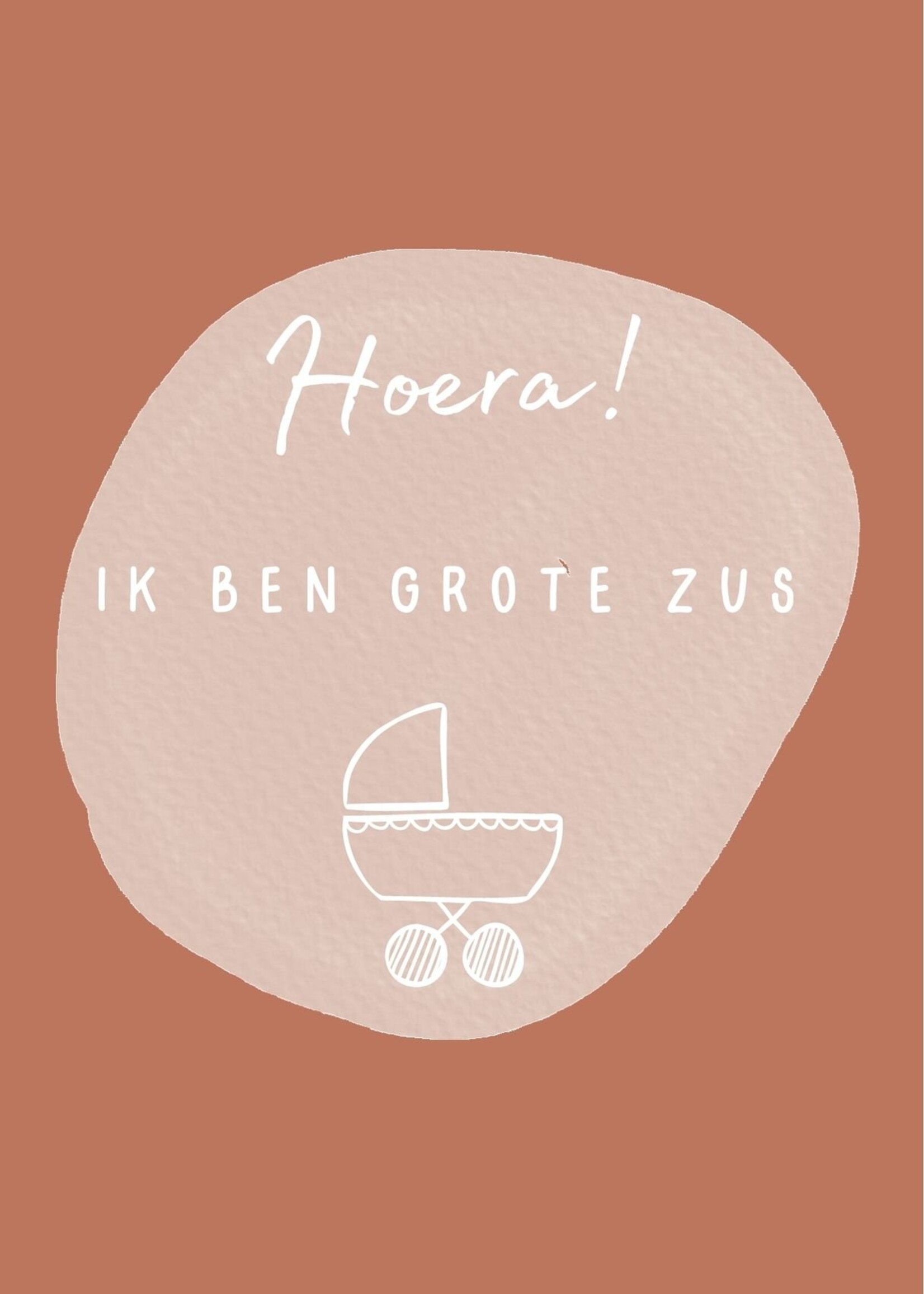 Card hooray big sister