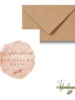 Card Congratulations a new job