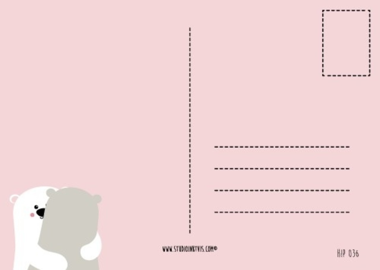 Card Big Bear Hug Card Big Bear Hug
