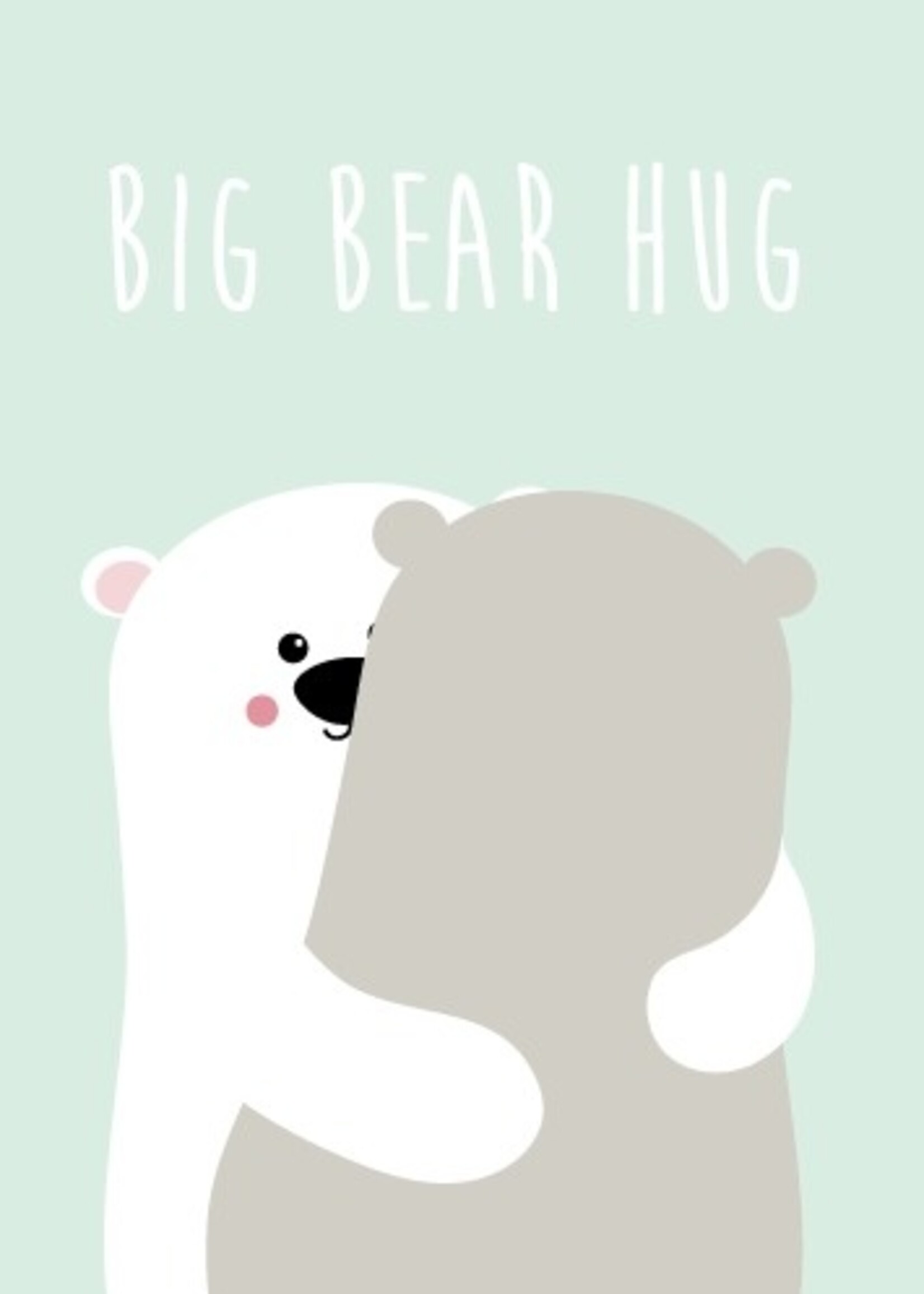 Card Big Bear Hug