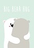 Card Big Bear Hug Card Big Bear Hug