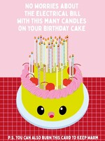 Card Rude funny energy crisis