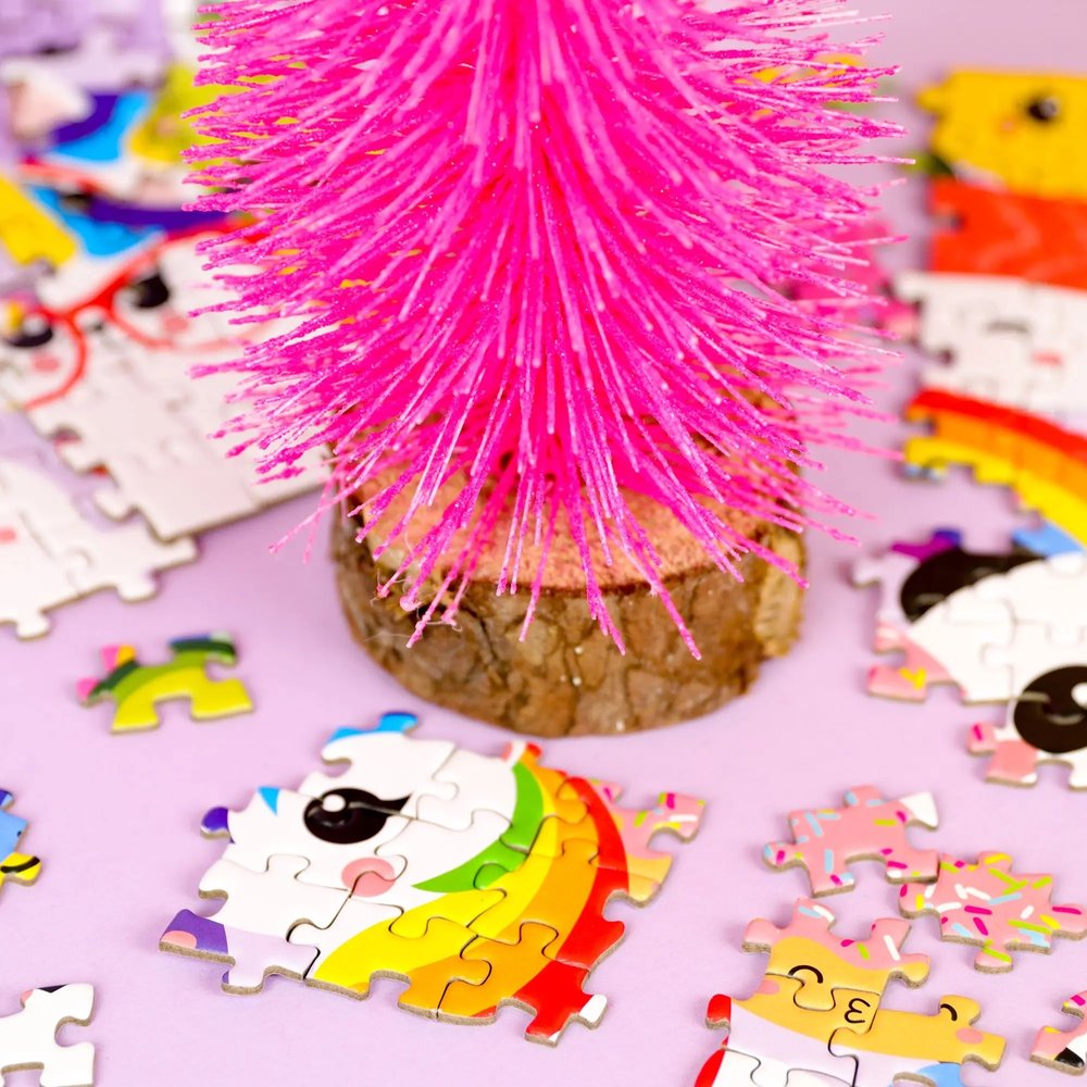 Kawaii Yoda Unicorn Rainbow Puzzel 1000 stukjes Legpuzzel Kawaii Yoda Unicorn Rainbow Puzzel 1000 stukjes Legpuzzel