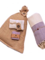 Bath & Body Gift - Herringbone Purple