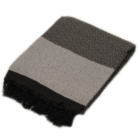 Tuval black and white blanket Tuval black and white blanket