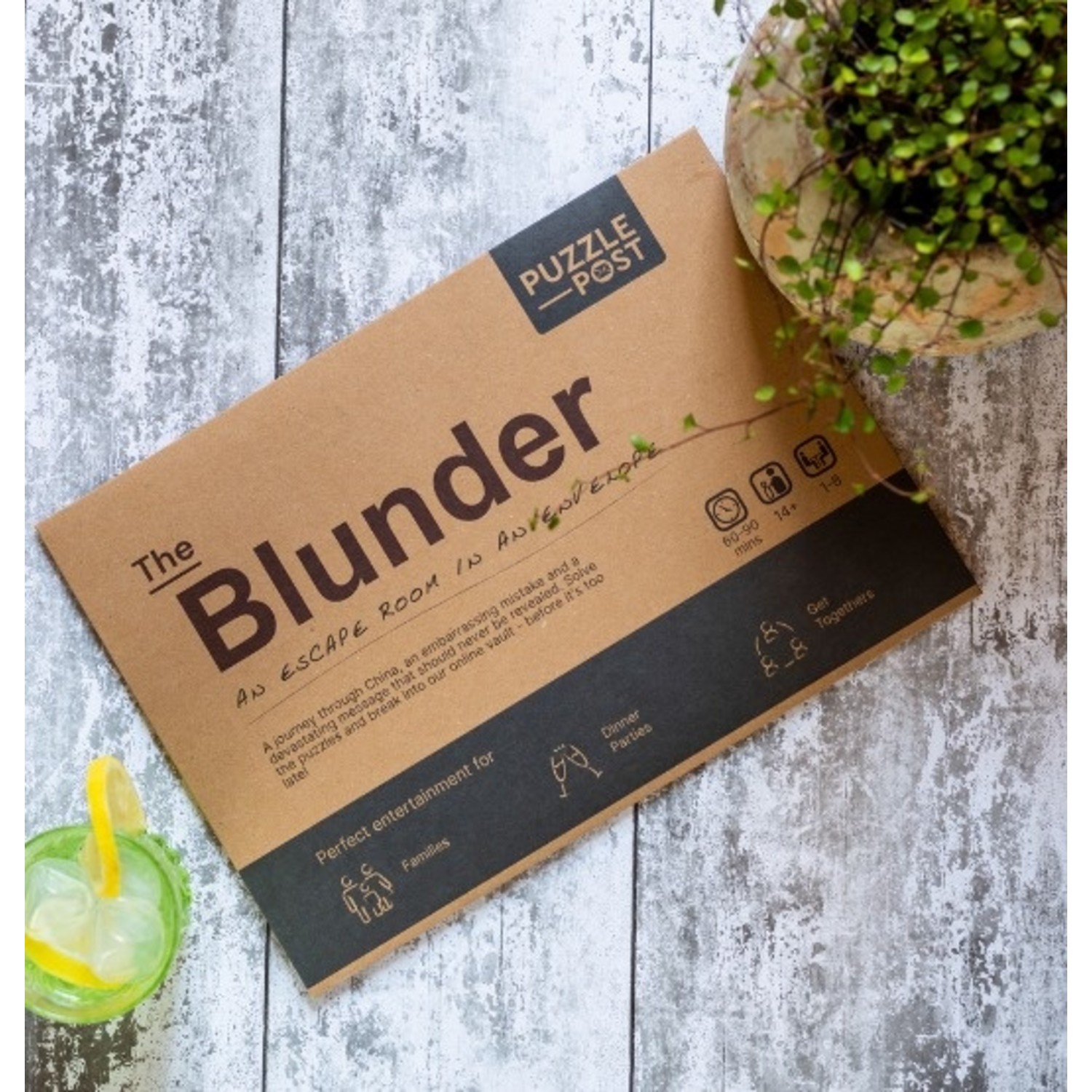 BUNDLE OFFER - Escape Room in an Envelope - Deceit, Blunder and Scandal. 3  Dinner Party Games Puzzle