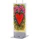 Flatyz EU Flat handmade candle - Artistic Hearts & Flowers Flatyz EU Flat handmade candle - Artistic Hearts & Flowers