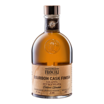 Francoli Grappa Bourbon Cask Finish 50 cl.