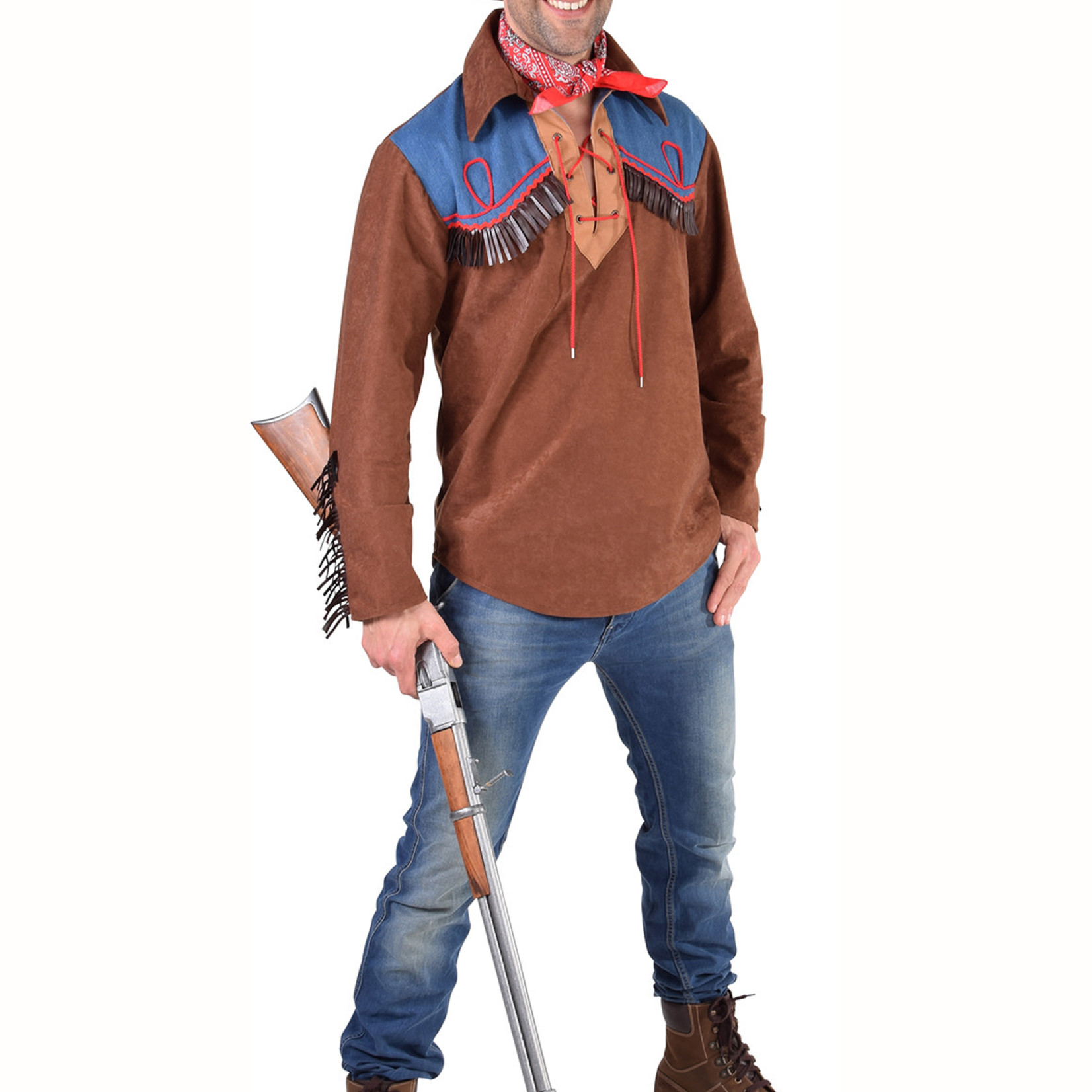 Magic Cowboy Hemd met Jeans