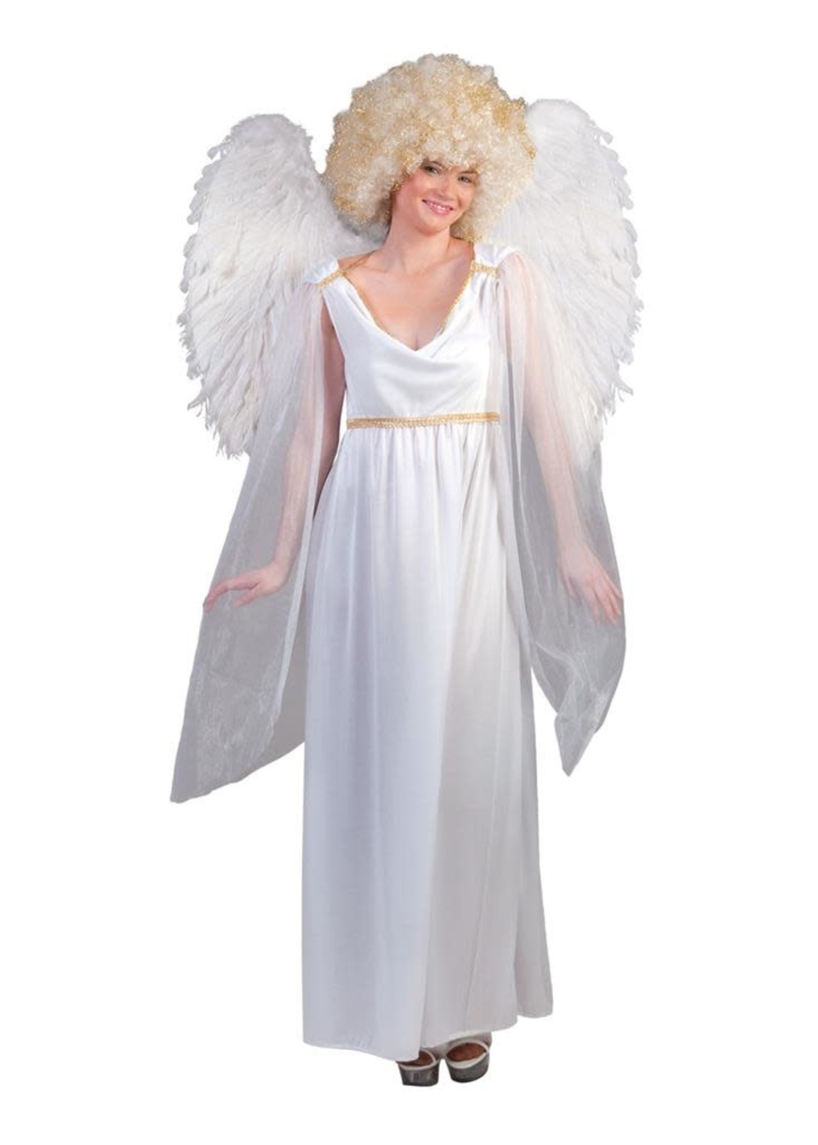 Funny Fashion Golden Angel Woman