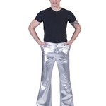 Bazaar Ple4 Disco Fever Pants Zilver Heren