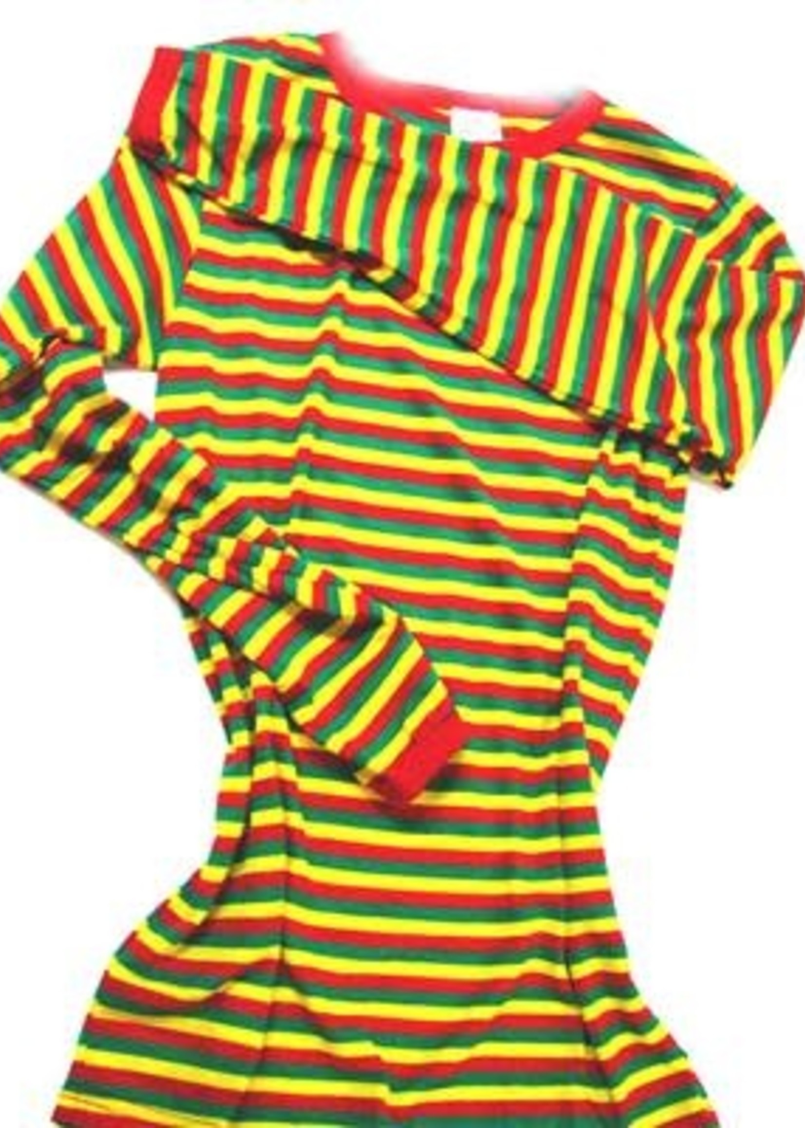 Bazaar Ple4 T-shirt groen/rood/geel
