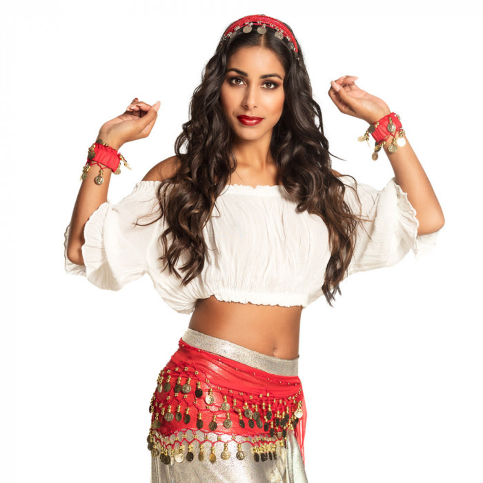 Bazaar Ple4 Set Gypsy Rood 3delig