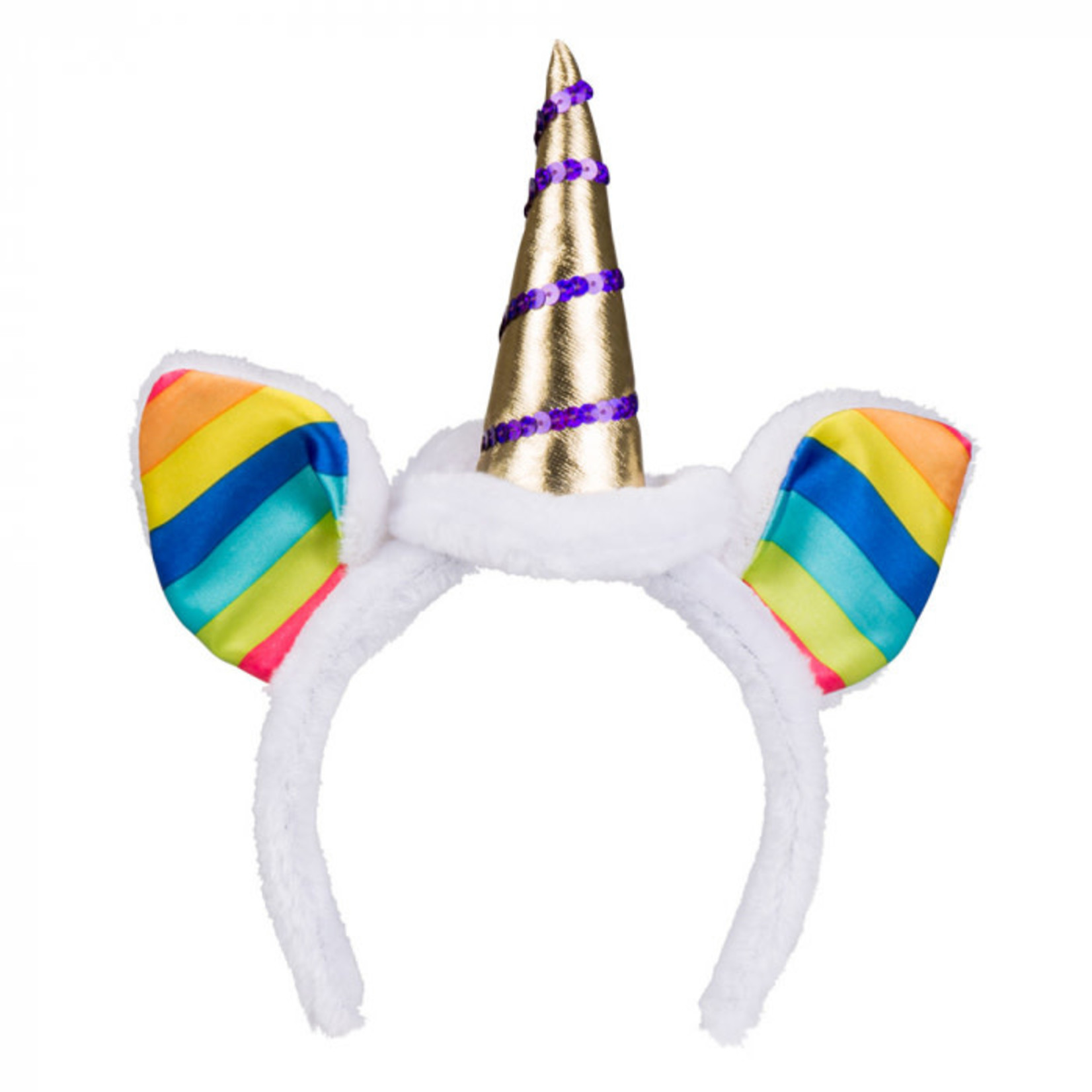 Bazaar Ple4 Tiara Rainbow Unicorn