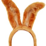 Bazaar Ple4 Diadeem Konijnen Oren Licht Bruin