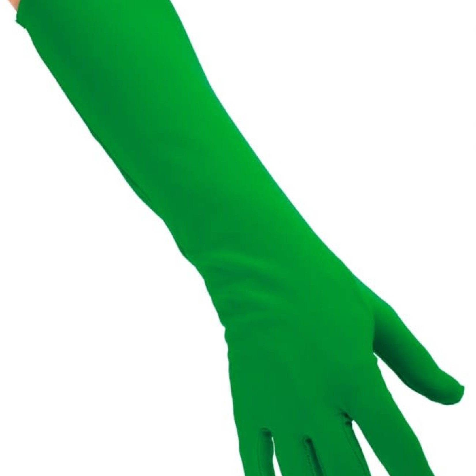 Bazaar Ple4 Handschoenen nylon lang groen