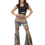 Bazaar Ple4 Broek met dieren print