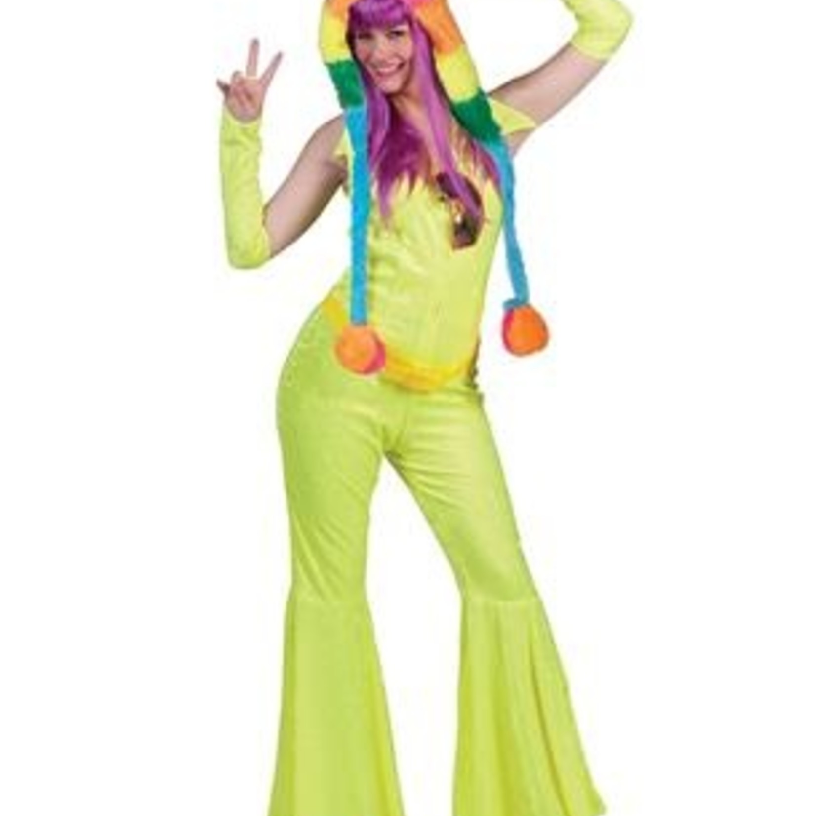 Bazaar Ple4 Jumpsuit Fluor Geel