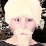 Bazaar Ple4 Professor snor met baard - blond