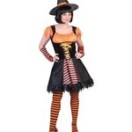 heks kort oranje Halloween
