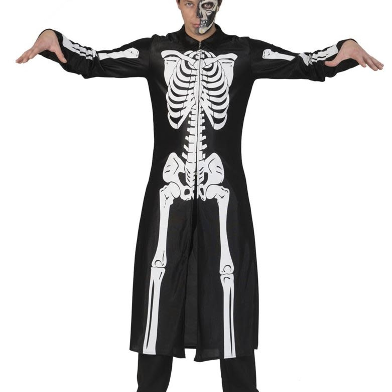 skeleton jas Halloween