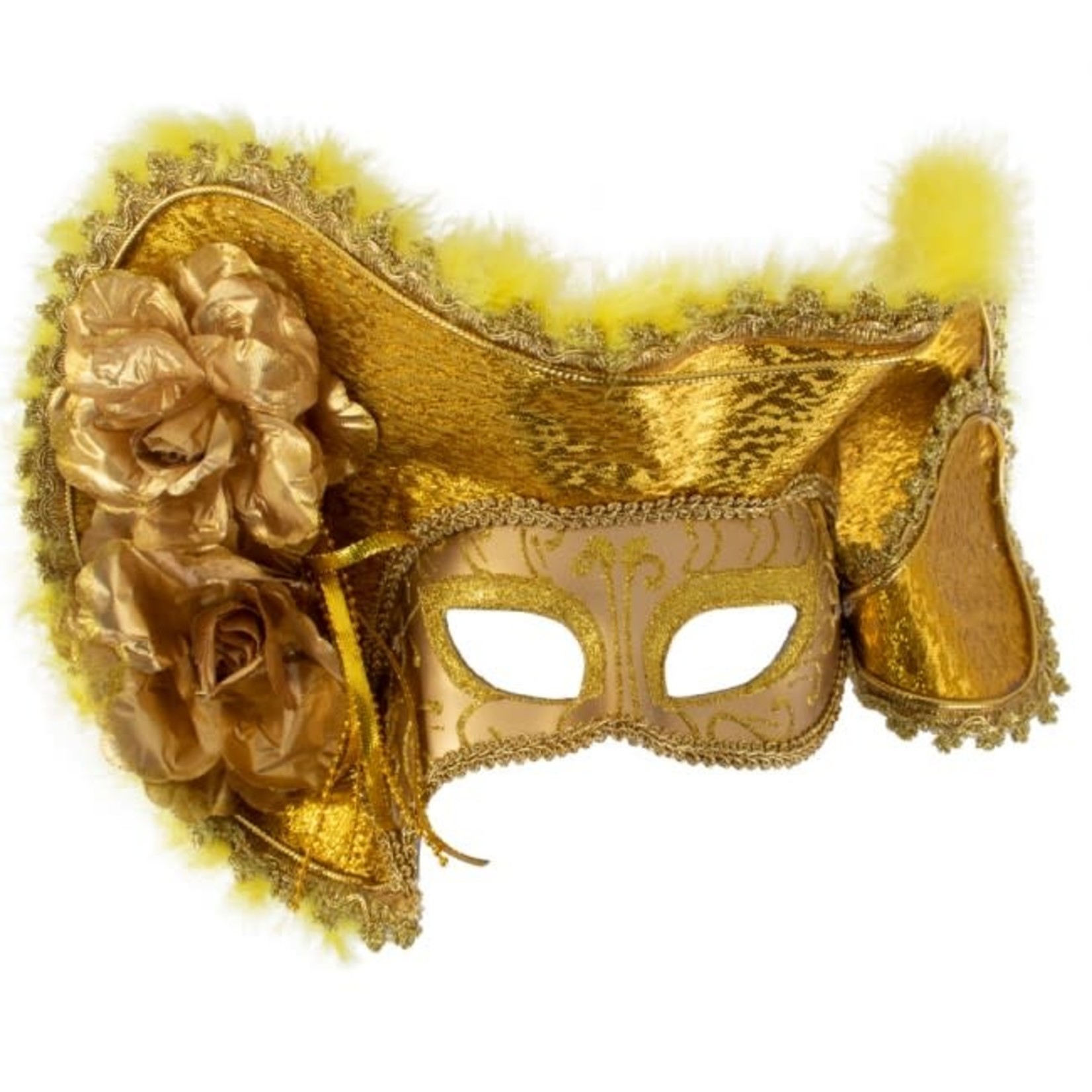 Oogmasker Venetie met hoed