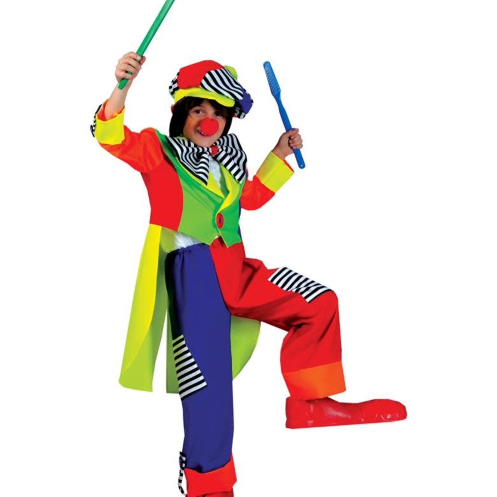 Spanky Stripes Olaf - Clown Kids